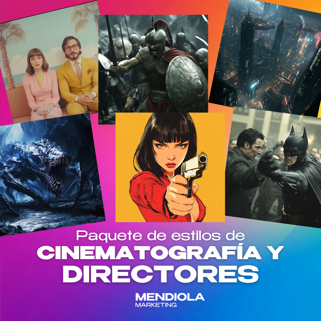 Pack de estilos - Cinematógrafos y estilos de cine