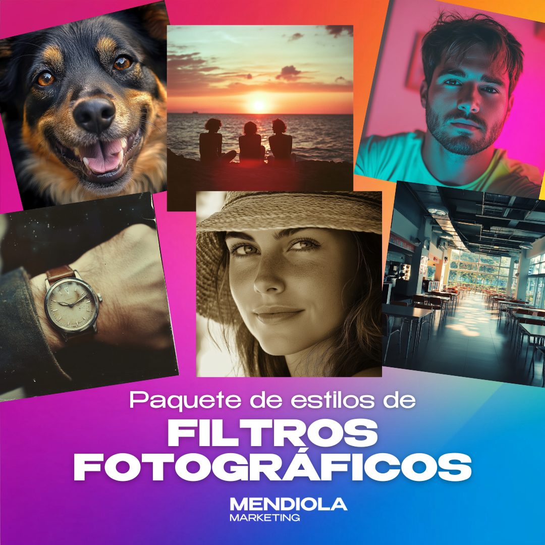 Pack de estilos - Filtros fotográficos